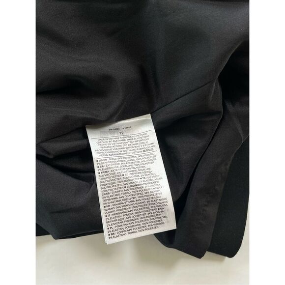 NEW Banana Republic Classic Pencil Skirt Lined Closet Staple Black Size 12 - Picture 5 of 9